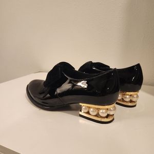 Jeffrey Campbell Pearl Heel Loafers